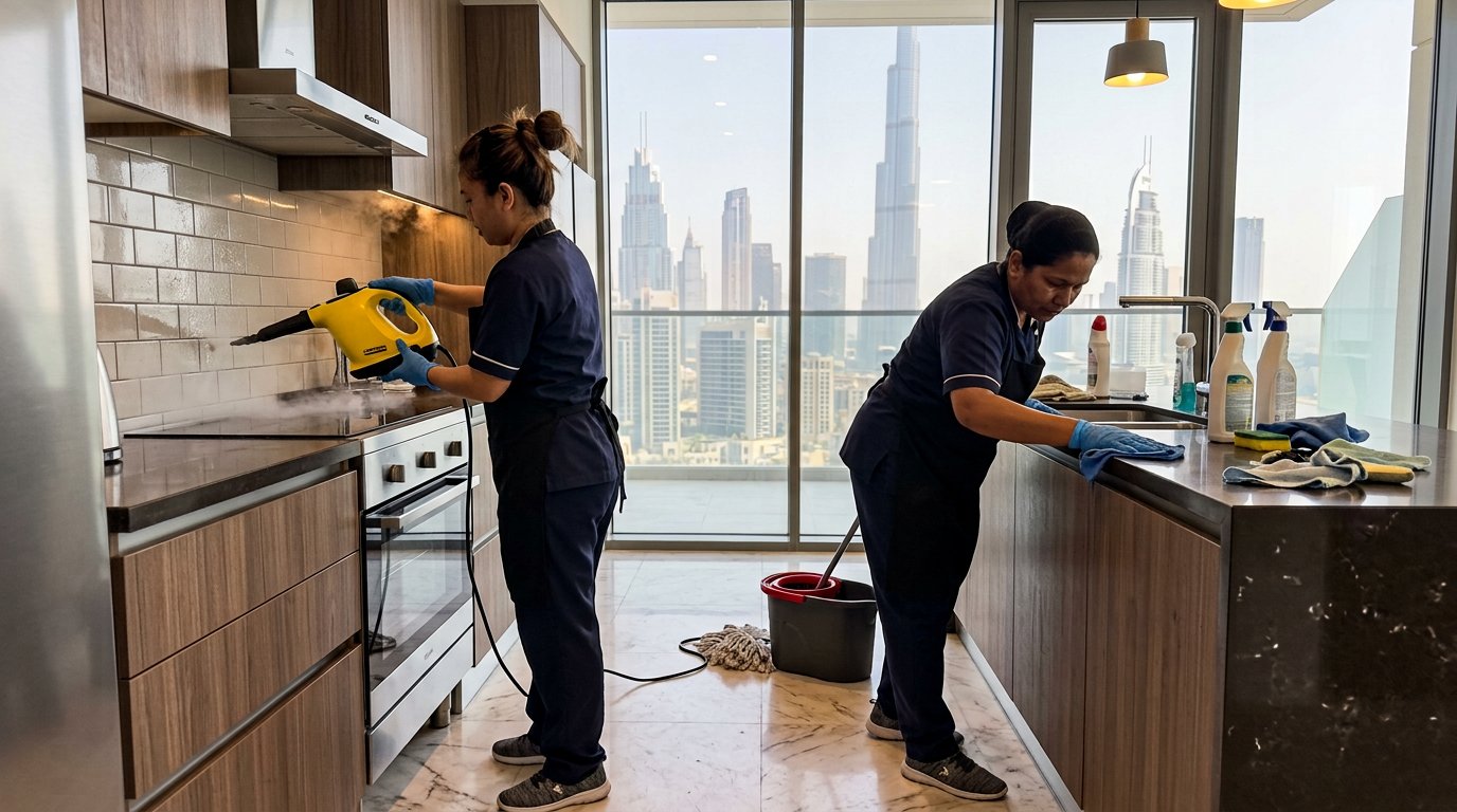 Professional cleaning in Dubai